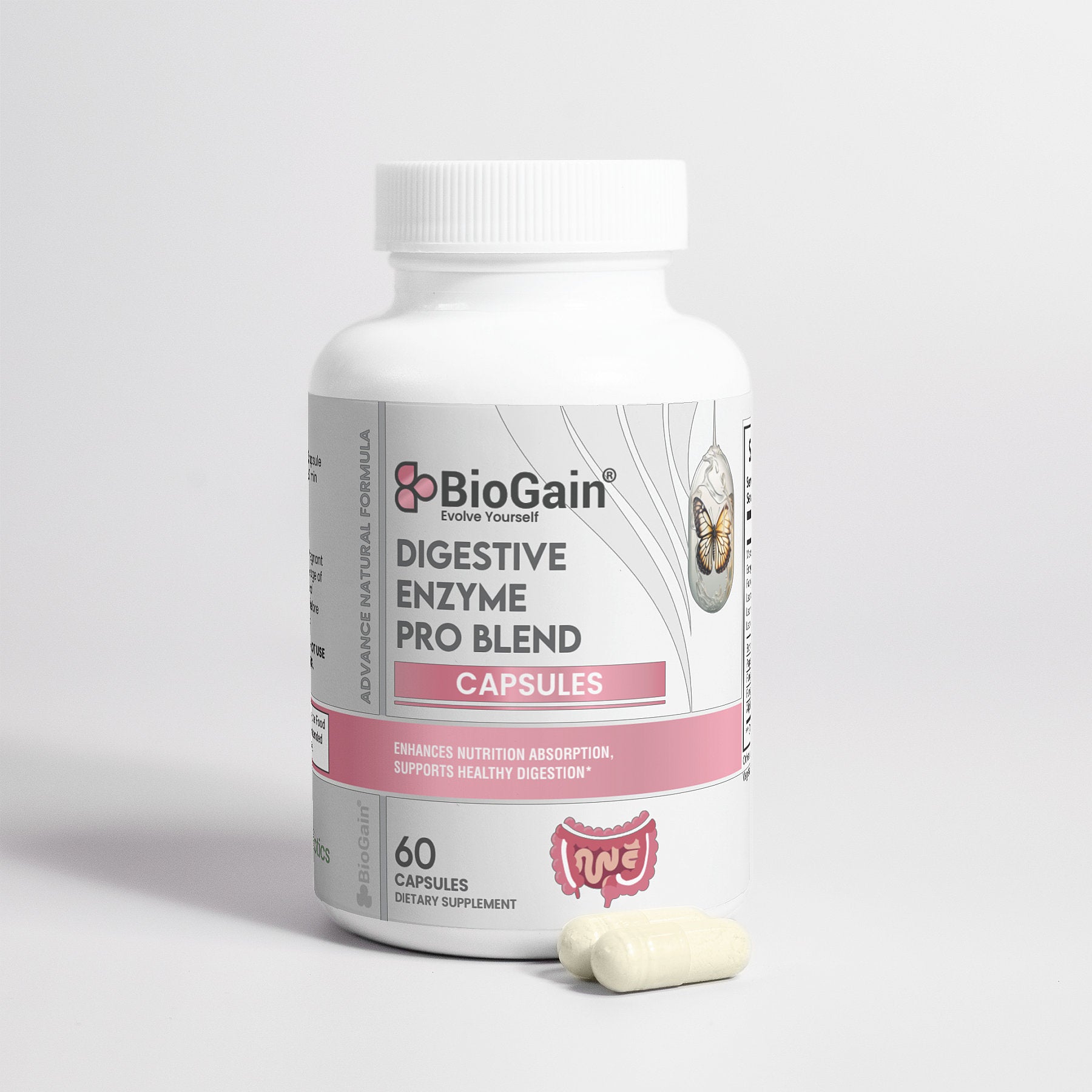 BioGain® Nourishing Flow Digestive Enzyme Pro Blend