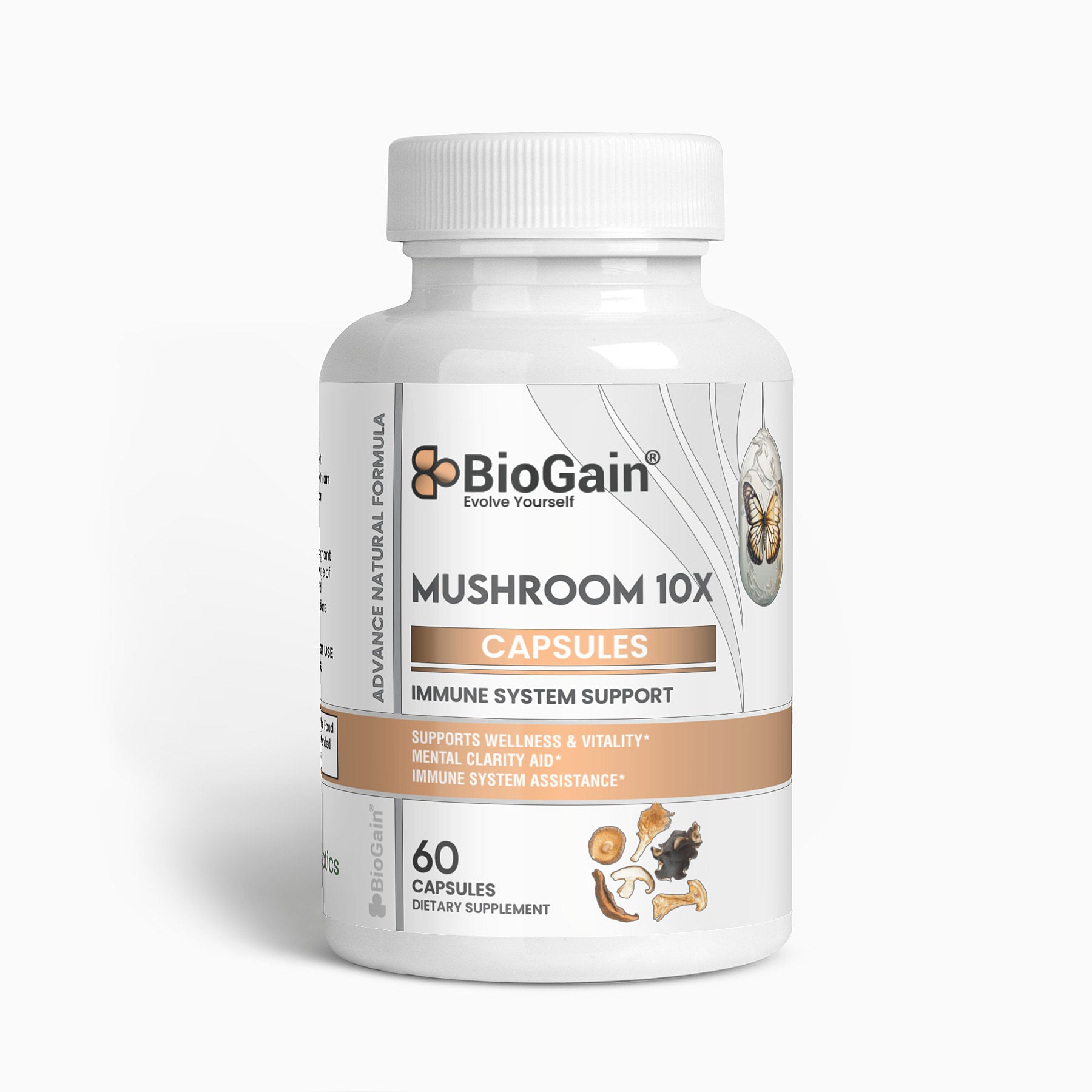 BioGain® Mushroom Complex 10 X