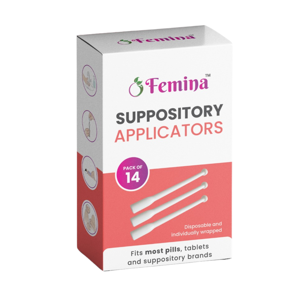 Femina Vaginal Suppository Applicators