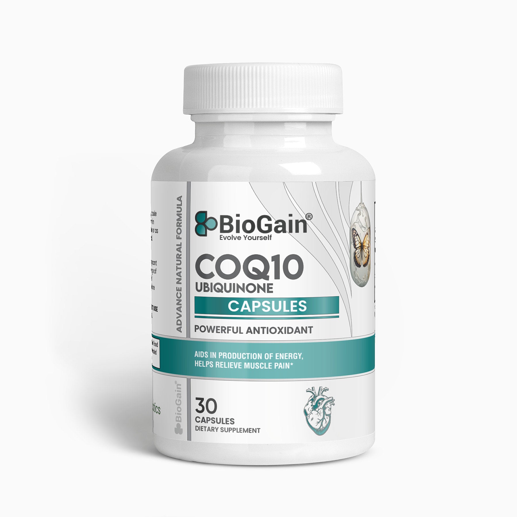 BioGain® HeartCore CoQ10 Ubiquinone