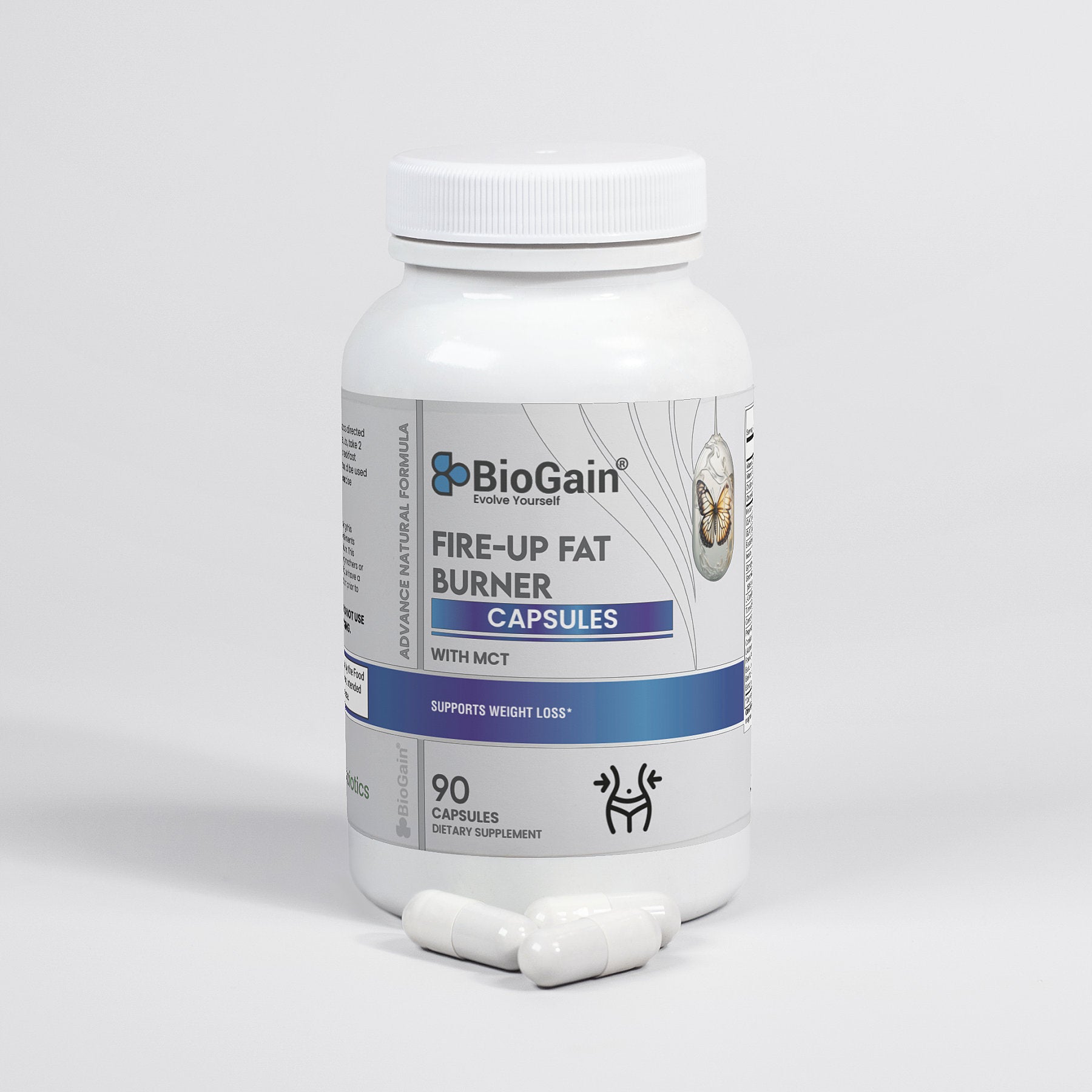 BioGain® Fire-Up Fat Burner with MCT