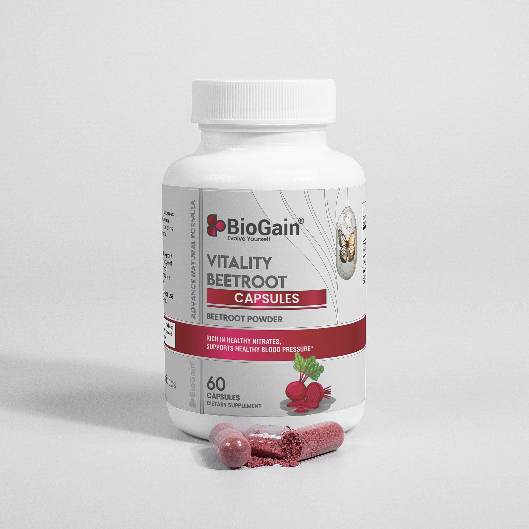 BioGain® Vitality Beetroot Capsules