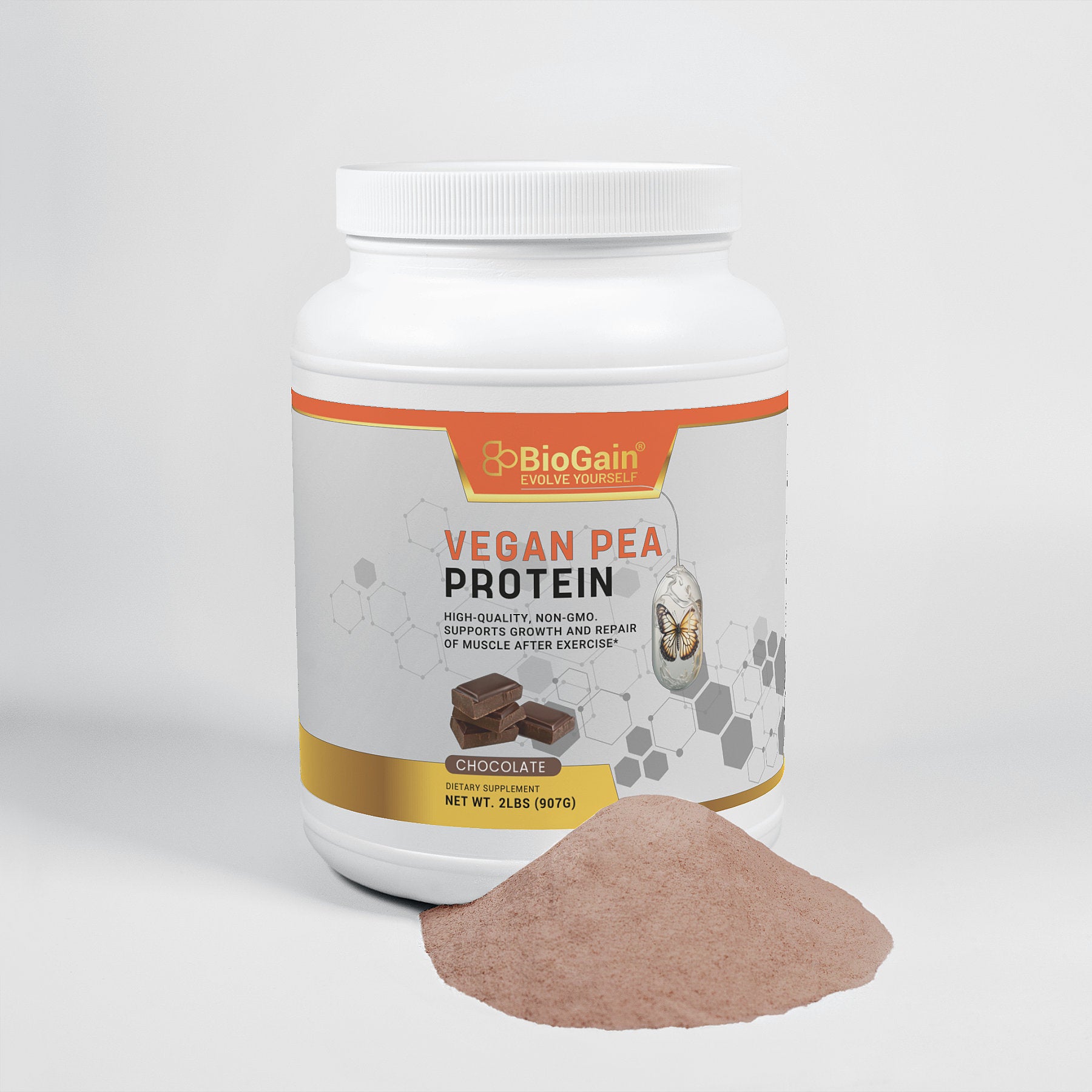 BioGain Vegan Pea Protein (Chocolate)
