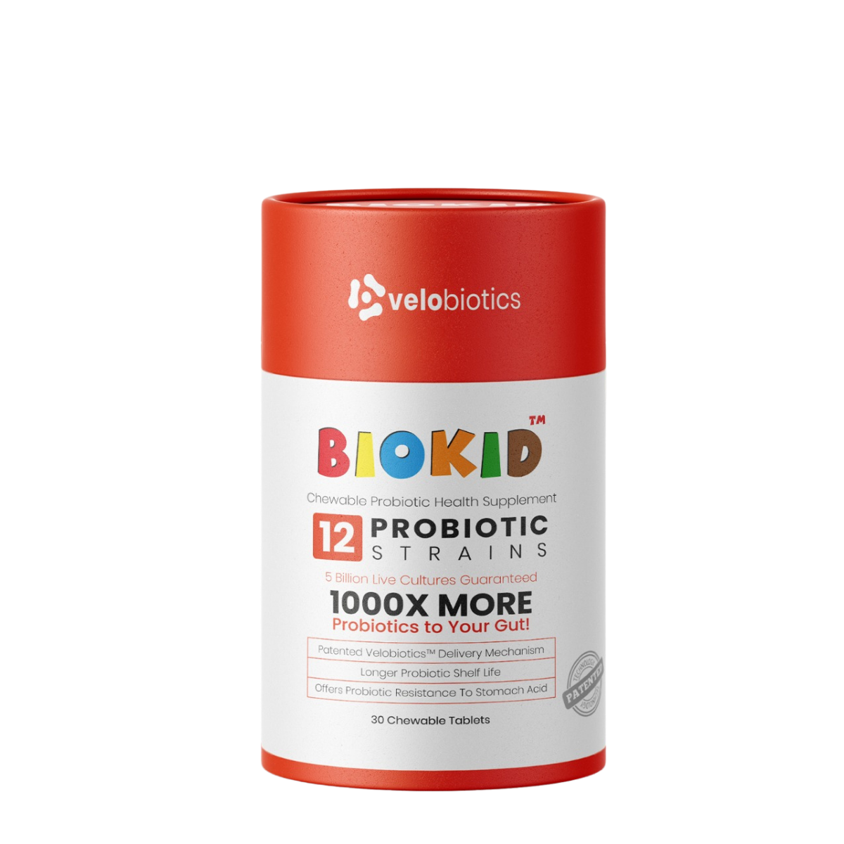 BioKid™ Probiotic Chewable Tablets for Children - Velobiotics